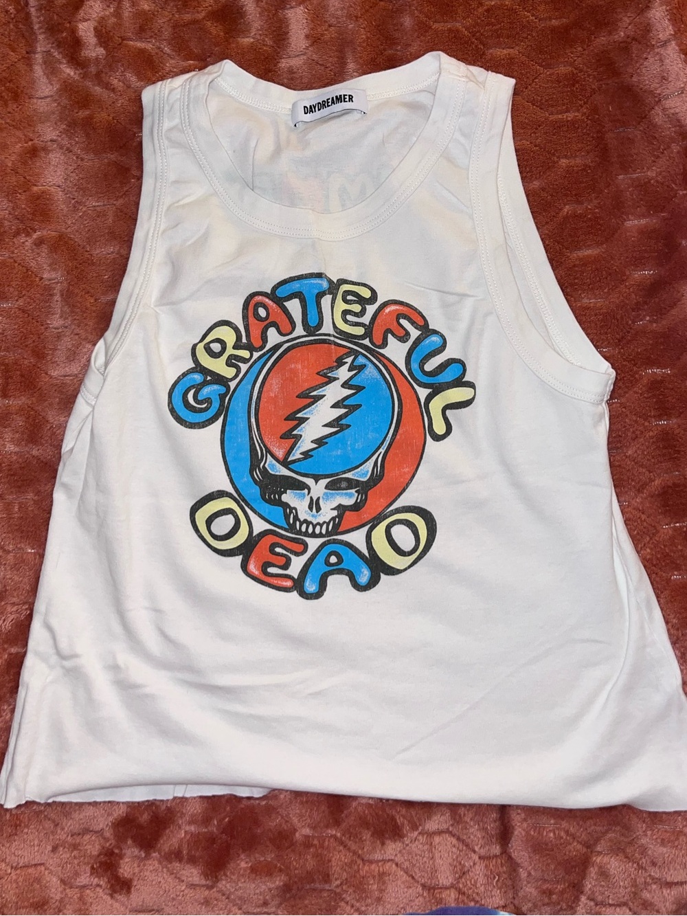Grateful Dead Cropped Tank